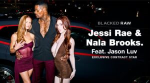 Jessi Rae and Nala Brooks Pair Up With Jason Luv on Blacked Raw