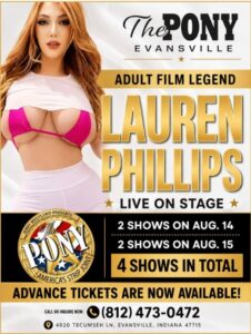 Lauren Phillips Rides Again at The Pony Evansville