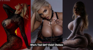 Hustler Mag Asks ‘Who’s That Girl’ of Babestation’s Violet Chelsea